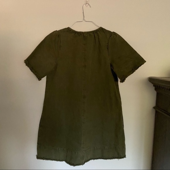 Free People When Hearts Align Denim Mini Dress - Picture 10 of 14